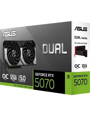 Asus GeForce RTX 5070 Dual OC 12GB GDDR7 Reflex 2 RTX AI DLSS4