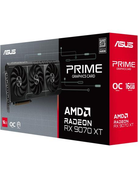 Asus AMD Radeon RX 9070 XT PRIME OC 16GB GDDR6 FSR 4