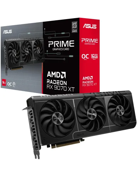 Asus AMD Radeon RX 9070 XT PRIME OC 16GB GDDR6 FSR 4