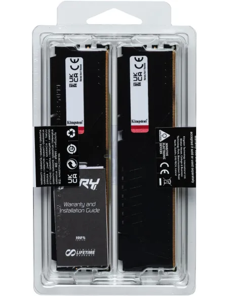 Kingston FURY Beast KF568C34BBK2-32 DDR5 6800MHz 32GB (2x16GB) CL34 Negras