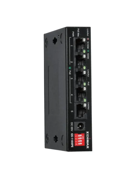Edimax GS-1105PE Switch 5 Puertos Gigabit PoE