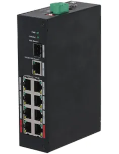 Dahua PFS3110-8ET-96-V2 Switch 9 Puertos Gigabit PoE-1373429