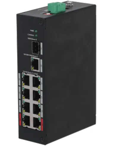 Dahua PFS3110-8ET-96-V2 Switch 9 Puertos Gigabit PoE