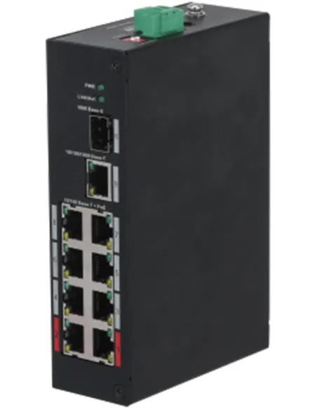 Dahua PFS3110-8ET-96-V2 Switch 9 Puertos Gigabit PoE