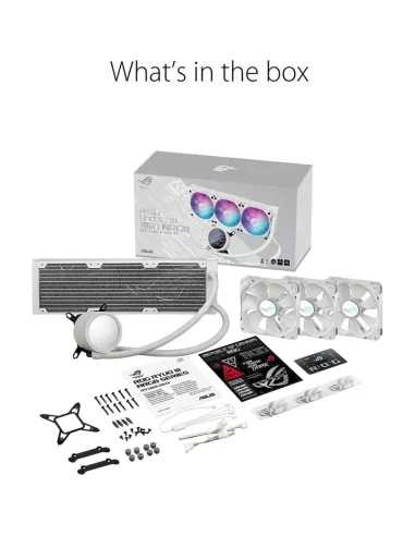 Asus ROG Ryuo III 360 ARGB White Kit de Refrigeración Líquida 360mm Blanca