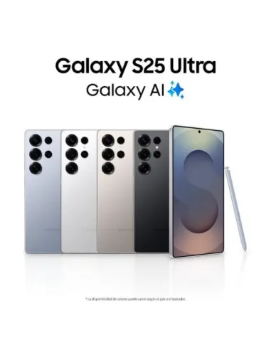 Samsung Galaxy S25 Ultra 12/256GB Titanio Negro Smartphone con IA