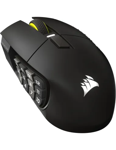 Corsair Scimitar Elite Wireless SE Ratón Gaming para MMO Gris Metal