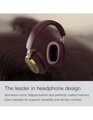 Bowers & Wilkins PX8 Auriculares Bluetooth con Cancelación de Ruido Beige