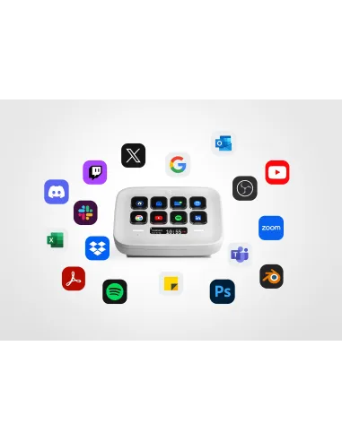Elgato Stream Deck Neo 10GBJ9901 Interfaz Táctil de Control 8 Teclas LCD Personalizables