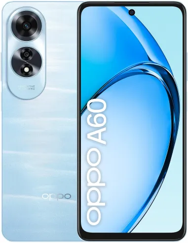 Oppo A60 8/256GB Azul + Cargador 45W Blanco