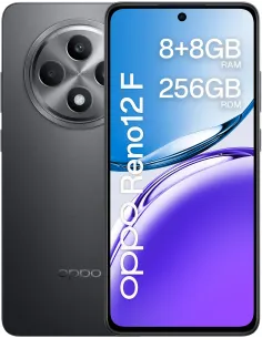 Oppo Reno12 F 8/256GB Gris + Cargador 45W Blanco