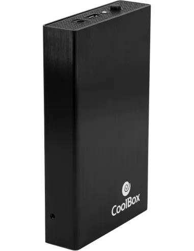 Coolbox SlimChase A-3533 Adaptador para Discos Duros HDD Negro