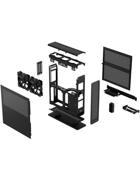 Fractal Design Ridge Mini-ITX USB 3.0 con Riser PCIe 4.0 Negra
