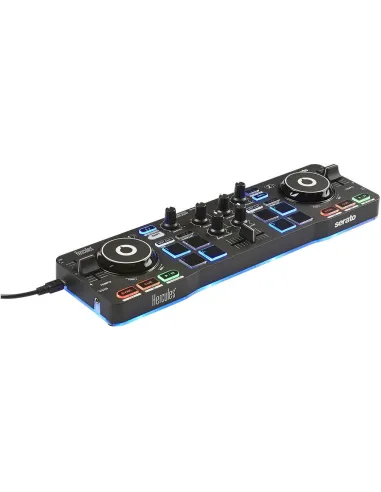 Hercules Starlight Mesa de Mezclas DJ 2 Canales Negra