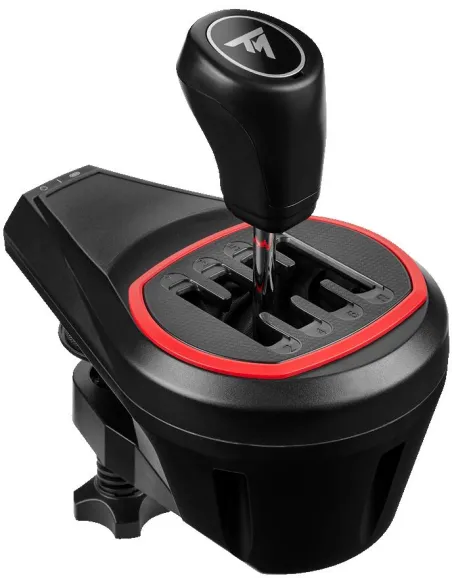 Thrustmaster T128 Shifter Pack Volante + Pedales y Palanca de Cambio Negros