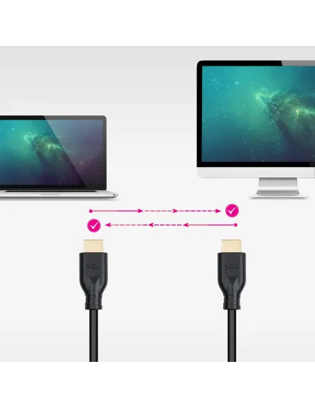 TooQ 10.15.3910 Cable HDMI 10M Negro