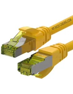 WP WPC-PAT-6ASF002 Cable de Red RJ-45 Cat.6A S/FTP 20cm Amarillo-1393825