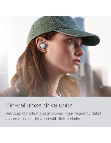 Bowers & Wilkins Pi6 FP45004 Auriculares True Wireless ANC con Cancelación Activa de Ruido Bluetooth IP54 Gris