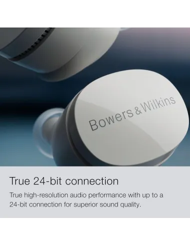 Bowers & Wilkins Pi6 FP45004 Auriculares True Wireless ANC con Cancelación Activa de Ruido Bluetooth IP54 Gris