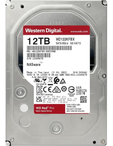 Western Digital Red Pro NAS 12TB 3.5" SATA3