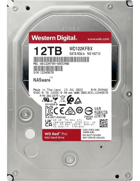Western Digital Red Pro NAS 12TB 3.5" SATA3
