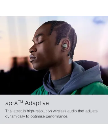 Bowers & Wilkins Pi6 FP45012 Auriculares True Wireless ANC con Cancelación Activa de Ruido Bluetooth IP54 Gris