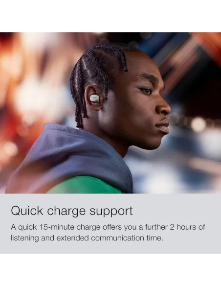 Bowers & Wilkins Pi6 FP45012 Auriculares True Wireless ANC con Cancelación Activa de Ruido Bluetooth IP54 Gris