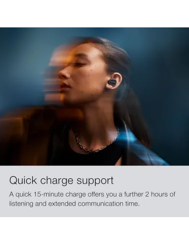 Bowers & Wilkins Pi8 FP44989 Inalámbricos Bluetooth con Cancelación de Ruido y Triple Micrófono Negros