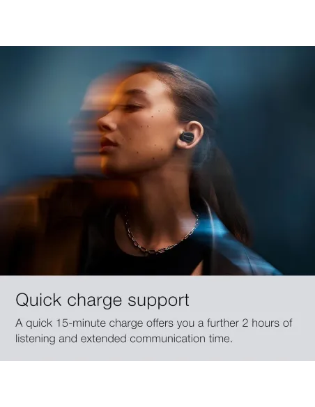 Bowers & Wilkins Pi8 FP44989 Inalámbricos Bluetooth con Cancelación de Ruido y Triple Micrófono Negros