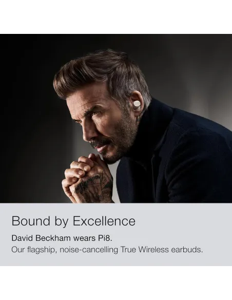 Bowers & Wilkins Pi8 FP44962 Inalámbricos Bluetooth con Cancelación de Ruido y Triple Micrófono Blancos