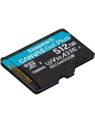 Tarjeta de Memoria Kingston Canvas Go! Plus SDCG4/512GB