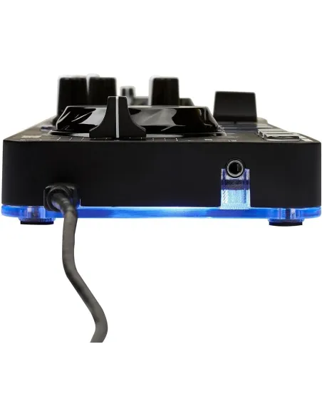 Hercules Starlight Mesa de Mezclas DJ 2 Canales Negra