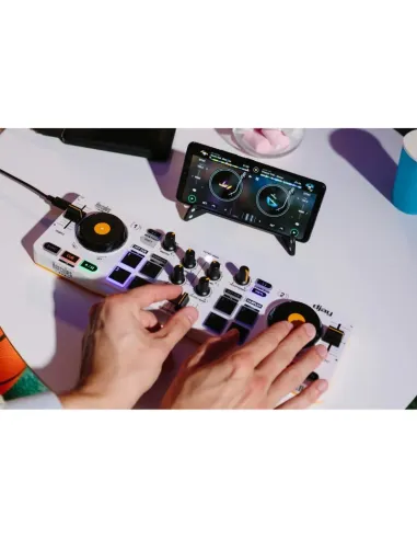 Hercules DJCONTROL MIX 4780921 Controladora DJ Portátil para Smartphones