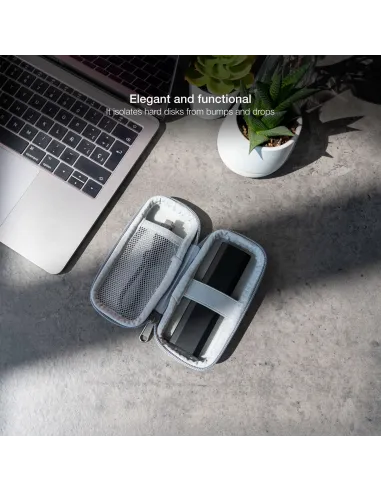 TooQ M201G Funda Para Caja Externa M.2 Gris