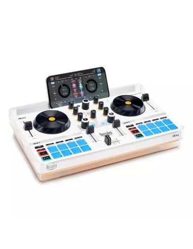 Hercules DJCONTROL Mix Ultra Consola de DJ Blanca