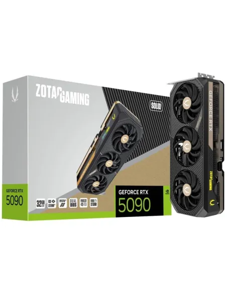 Zotac GAMING GeForce RTX 5090 SOLID 32GB GDDR7 Reflex 2 RTX AI DLSS4
