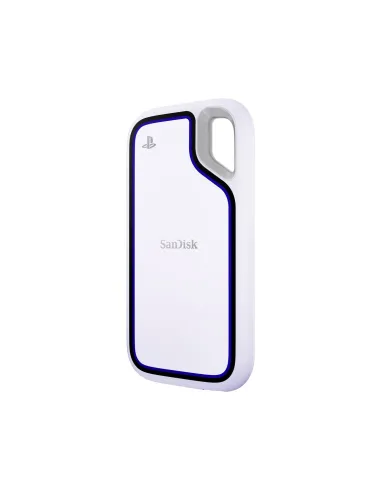 Sandisk SDSSDE62P-1T00-G25 SSD 1TB USB 3.2 para PS5 y PC Blanco