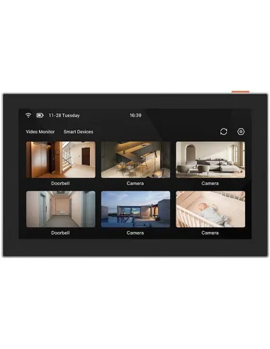 Ezviz SD7 Monitor de Vigilancia 6.97" Táctil Negro
