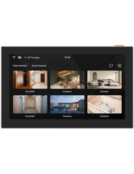 Ezviz SD7 Monitor de Vigilancia 6.97" Táctil Negro