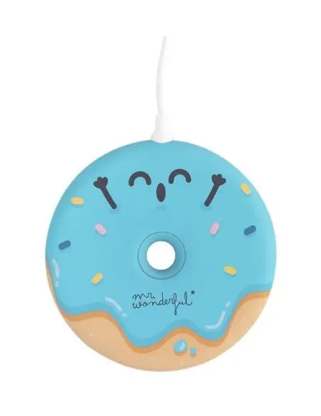 Mr. Wonderful MRCIN001 Cargador Inalámbrico USB para iPhone y Samsung