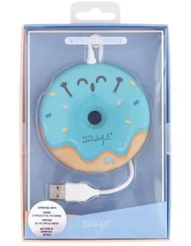 Mr. Wonderful MRCIN001 Cargador Inalámbrico USB para iPhone y Samsung