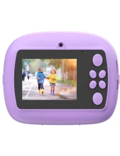 Celly KIDSCAMPRINTVL Impresión de cámara para niños Violeta-MREMDG0054