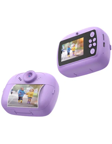 Celly KIDSCAMPRINTVL Impresión de cámara para niños Violeta