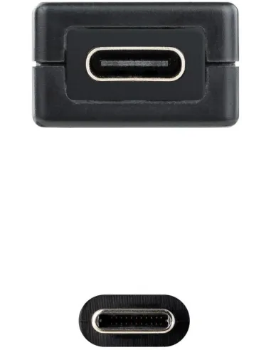 Nanocable 10.01.1311 Cable USB 3.2 Gen1 Prolongador con Amplificador USB-C a USB-C Macho/Hembra 5M Negro