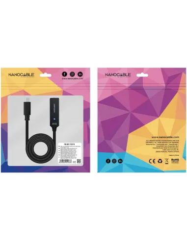 Cable USB Nanocable 10.01.1311