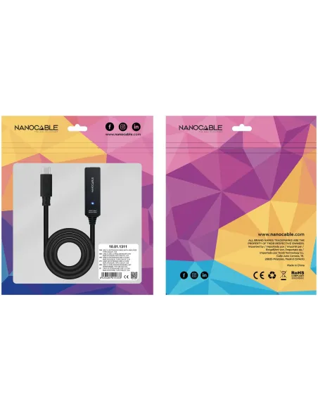Cable USB Nanocable 10.01.1311