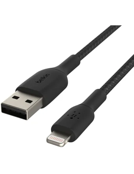 Belkin CAA002BT2MBK Cable USB Lightning a USB-A 2M Negro