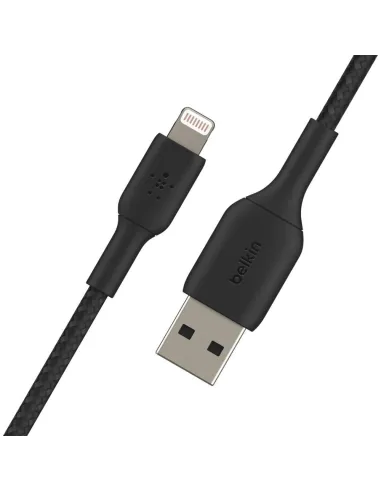Belkin CAA002BT2MBK Cable USB Lightning a USB-A 2M Negro