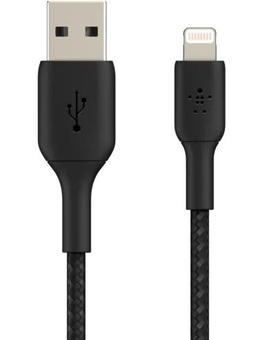 Belkin CAA002BT2MBK Cable USB Lightning a USB-A 2M Negro