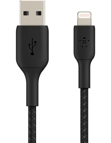 Belkin CAA002BT2MBK Cable USB Lightning a USB-A 2M Negro